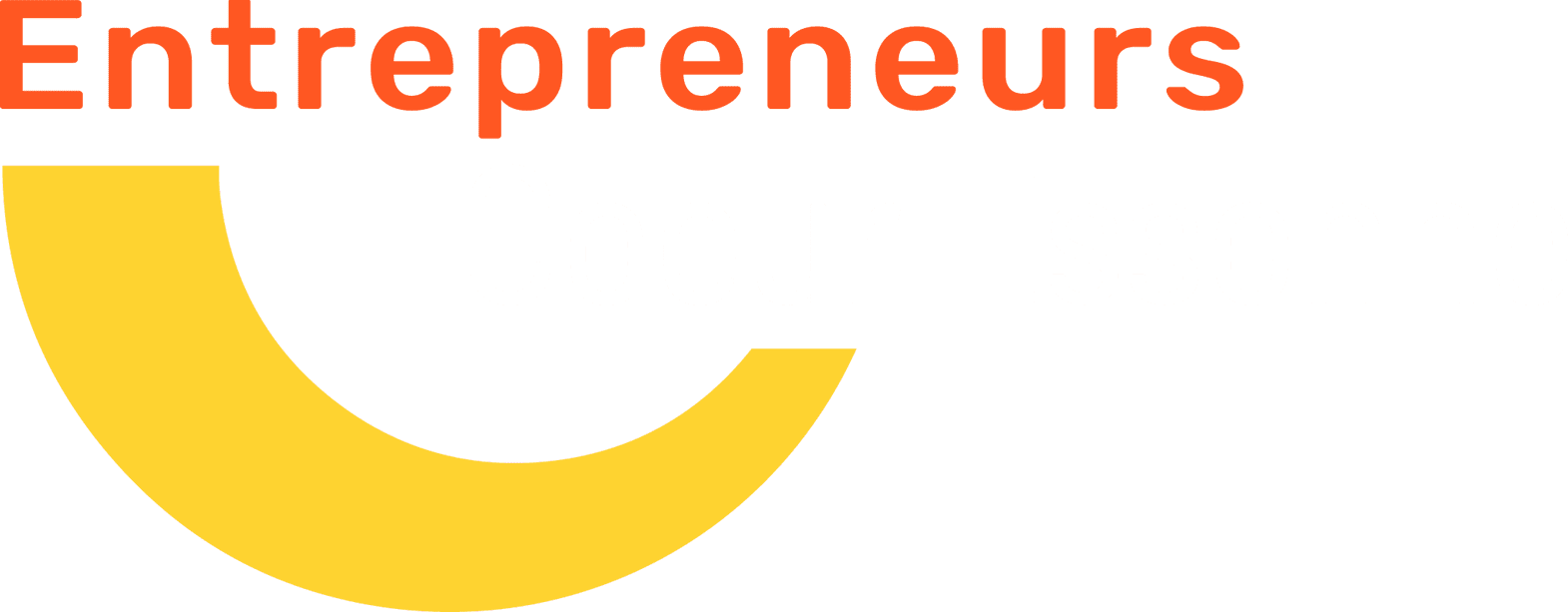 Entrepreneurs Coeur Essonne - Logo Texte blanc