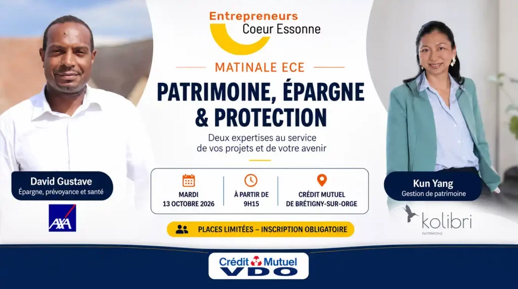 Matinale ECE - Patrimoine, Epargne et protection